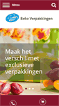 Mobile Screenshot of beko-verpakkingen.nl